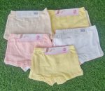 2 in 1 Girls Plain Cotton Short/ASG02