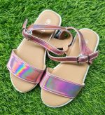 Cossysusy girls sandals with 1 buckle pink color/ASKAGCS004
