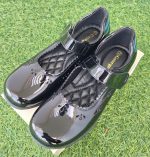 Patent rose george multipurpose girls school shoe/ ASK00GM3