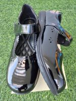 Patent rose george multipurpose girls school shoe/ ASK00GM3 - Image 2