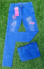 Saslnon collection light up jeans trouser/AJT29