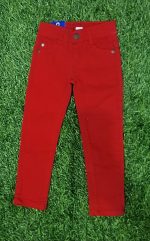 Ok okaidi red chinos trouser/ABJ54
