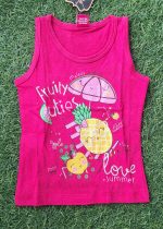 Make princess armless pink singlet / AGT137