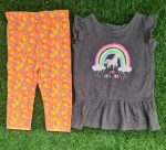 I have unicorn 2pcs set gray and orange trouser/ A2P18