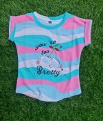 You are too pretty green, white and pink/AGT70