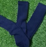3in 1 new fashion navy blue socks/ANS03