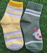 2in 1 multicolor toddler socks / AMS09 - Image 4