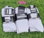 H/N 3in 1 white long socks/AWS08
