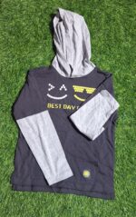 Yamp boy tee with hoddy cap/ABT84 - Image 3