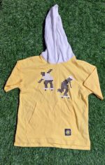 Yamp boy tee with hoddy cap/ABT84