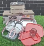 Bear family double layer lunch box/ALB19 - Image 5