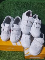 Hi-way unisex white sneakers with yellow carton /AWS16