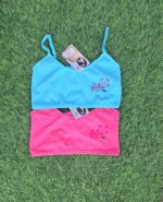 2IN1 SHIS MULTICOLOR GIRLS BRA TOP/ABT08