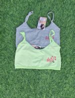 2IN1 SHIS MULTICOLOR GIRLS BRA TOP/ABT08 - Image 2