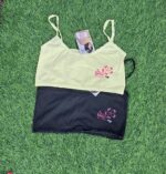 2IN1 SHIS MULTICOLOR GIRLS BRA TOP/ABT08 - Image 3