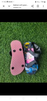 Black top character sandals/ACS03 - Image 3